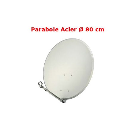 Parabole en Acier galvanisé 80 cm (80 x 74 cm) Beige