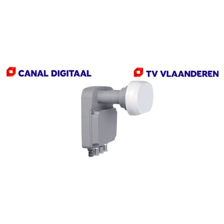 LNB Monobloc 4.3° Quad DUO Astra Convertisseur Monobloc 4.3° Quad