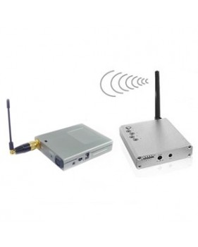 Emetteur + Récepteur A/V 2.4 GHz - 4 canaux - 600mW - Portée 1500m (réservé à l’exportation)