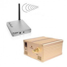 Emetteur + Récepteur A/V 2.4 GHz - 4 canaux - 2000mW - Portée 5000m (réservé à l’exportation)