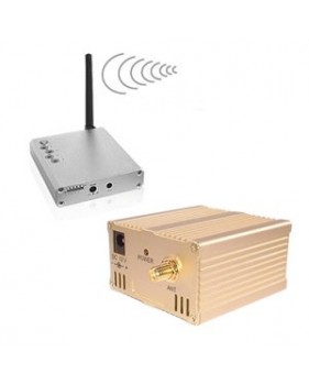 Emetteur + Récepteur A/V 2.4 GHz - 4 canaux - 2000mW - Portée 5000m (réservé à l’exportation)