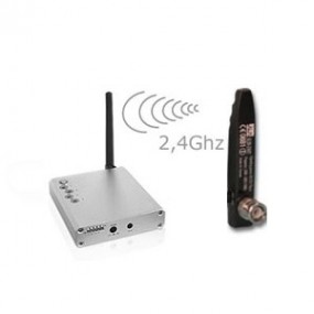 Emetteur + Récepteur A/V 2.4 GHz - 4 canaux - 10mW - Portée 100m