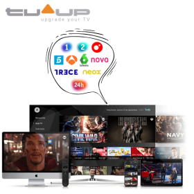 Réabonnement TVup Premium 12 mois Plus de 200 chaînes espagnoles dont 13 premium pour le plaisir de toute la famille