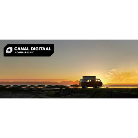 Kit de démarrage Canal Digitaal Ensemble complet avec antenne de 64 cm + LNB, récepteur MZ-102, support et cables