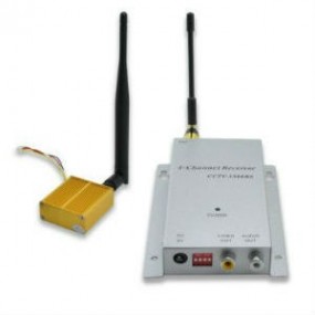 Kit booster de signal radio Vidéo et Audio - Emetteur Récepteur 1.2GHz - Portée 300 m
