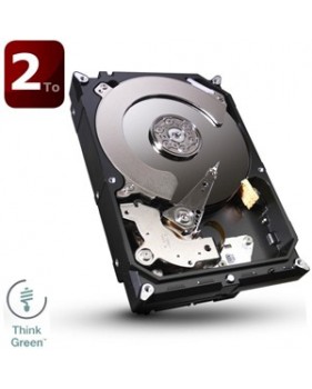 Disque dur SATA 3.5" - 2To (2000Go) - 7200trs/min - Seagate Barracuda