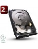 Disque dur SATA 3.5" - 2To (2000Go) - 7200trs/min - Seagate Barracuda