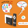 TVup Plus 12 mois & box Android TV 4K Plus de 170 chaînes espagnoles par internet, en direct & en Replay