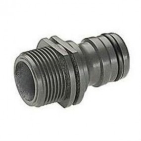 Adaptateur Universel Grand Débit style Gardena embout fileté 3/4 20/27