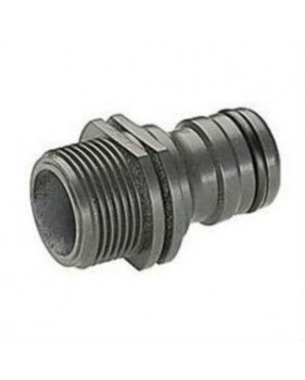 Adaptateur Universel Grand Débit style Gardena embout fileté 3/4 20/27
