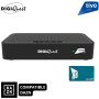 Récepteur Tivùsat Digiquest Classic Q10 Easy HD et carte Récepteur labellisé Tivùsat HD avec carte