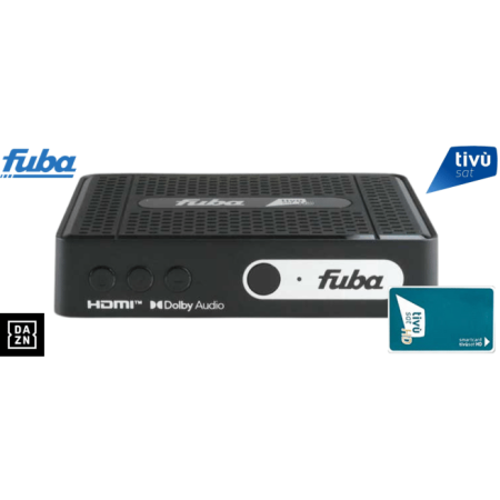 Récepteur Tivùsat Fuba ODE718 PRO HD et carte Récepteur labellisé Tivùsat HD avec carte