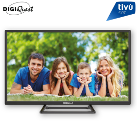 TV LED Digiquest DLHR DVBT2/S2 32'' Téléviseur LED 32" Full HD Tri-Tuner TNT/SAT/CABLE intégré et CI+ Pictos ledPictos