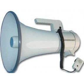 Megaphone 35w micro sirene ampli son