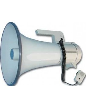 Megaphone 35w micro sirene ampli son