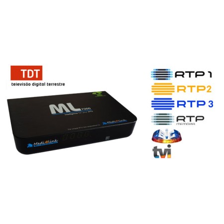 La TDT portugaise par internet avec Medi Televisão digital terestre por internet