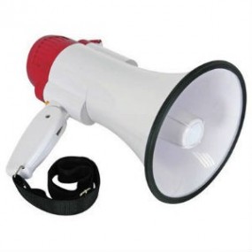Megaphone 10w avec fonction d’enregistrement