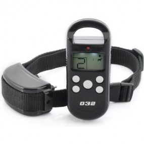 Collier de dressage pour chien - Portée 300 mètres - 4 Niveau de choc - écran LCD