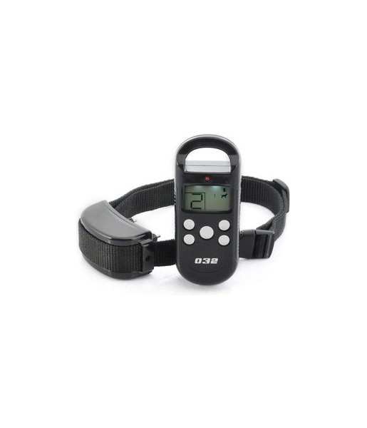 Collier de dressage pour chien - Portée 300 mètres - 4 Niveau de choc - écran LCD