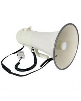 Megaphone 45w micro sirene avec microphone anti-Larsen