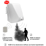 Générateur de fumée antivol NUBI 4.0 Batterie Lithium 3.6V avec Detecteur IR intégré +  Cartouche XAFER S25*