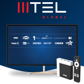 Mtel TV MAX 12 mois + box Android TV 4K