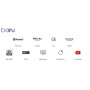 beIN Sports "ULTIMATE" 12 mois + décodeur 4K Décodeur UHD HDR beIN TV VIP avec le bouquet "ULTIMATE" pendant 12 mois