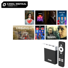 Canal Digitaal via internet + box Android TV 4K