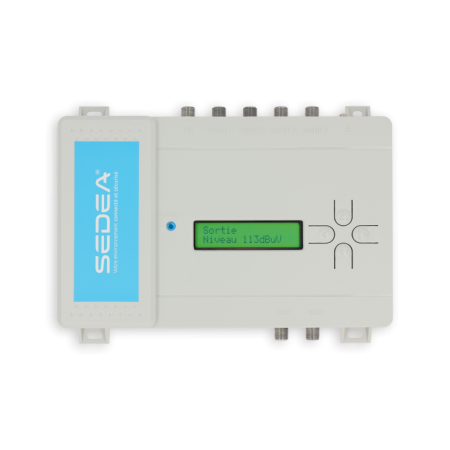 Centrale programmable intelligente DCF – 5 entrées – 70 dB