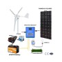 Générateur Éolien Polonais  6000W avec Panneaux Solaires