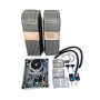 Kit motorisation à roues autobloquante 24V portail double battant 500 kg/vantail
