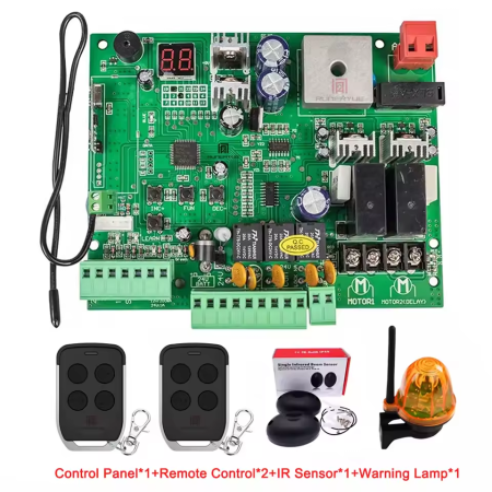 Carte PCB DC 24V pour ouvre-porte battante automatique à Double bras, panneau de commande