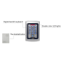 Clavier autonome métallique étanche IP68 avec lecteur RFID EM125 kHz