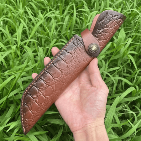 Couteau de chasse à lame fixe - vue détaillée