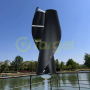 Turbine éolienne verticale 12V 24V 48V, générateur d'énergie libre à faible bruit, système hors réseau, contrôleur d'onduleur pour la maison