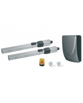 Kit motorisation pour portail à battants 12V -  jusqu’à 1.75m - 150Kg par battant avec option solaire