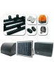 Kit coulissant 12V - 350kg -  jusqu’à 8 mètres d’ouverture + alimentation solaire  7W - 12V
