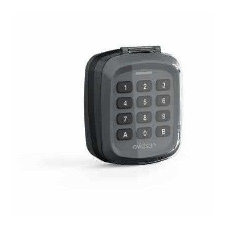 Clavier digicode code sans fil et universel pour porte de garage – 4 en 1 (287–868 MHz)