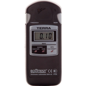 Détecteur de radioactivité nucléaire Compteur Geiger Dosimètre Radiomètre МКS-05 TERRA - Mesure Rayons Gamma X Particules Bêta