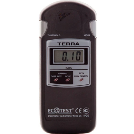 Détecteur de radioactivité nucléaire Compteur Geiger Dosimètre Radiomètre МКS-05 TERRA - Mesure Rayons Gamma X Particules Bêta