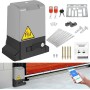 Moteur portail coulissant 370 W 800 kg WiFi Motorisation électrique avec crémaillère 4 m