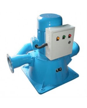 Micro hydro turbine électrique  à double buses 15000W triphasé 380V hautes eaux