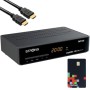STRONG SRT 7410 Décodeur Satellite TNTSAT Astra + Carte TNTSAT + Câble HDMI Offert