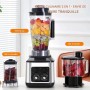 Blender 3-en-1 9500W  capacité de 3L, robot culinaire
