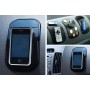 Mini tapis collante auto adhésif- antidérapant et anti-vibration- Noir- pour Téléphone ou autre appareil