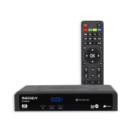 Récepteur satellite 4K Ultra HD SEDEA SF-4400 UHD FRANSAT