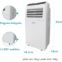 Climatiseur SHINCO 12000 BTU WiFi 4-en-1