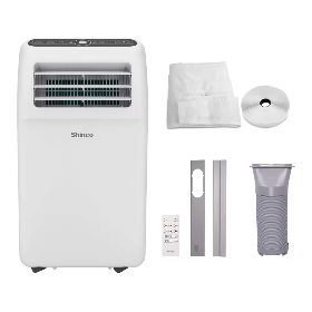 Climatiseur mobile Shinco SPF3-12H 12000 BTU vue de face