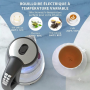 Bouilloire Électrique Verre 2L 2200W Contrôle Température Maintien Chaud