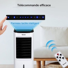 Rafraîchisseur d'air mobile Livoo DOM389 blanc et noir — vue principale